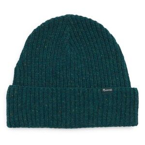 MADEWELL Merino Wool Cuff Beanie, Midnight Green